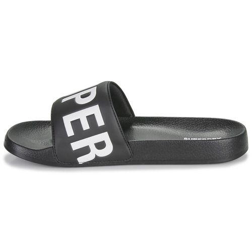 Superdry - Sandales De Piscine Véganes Core Negro / Blanco