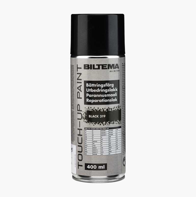 Utbedringslakk, sort, 400 ml
