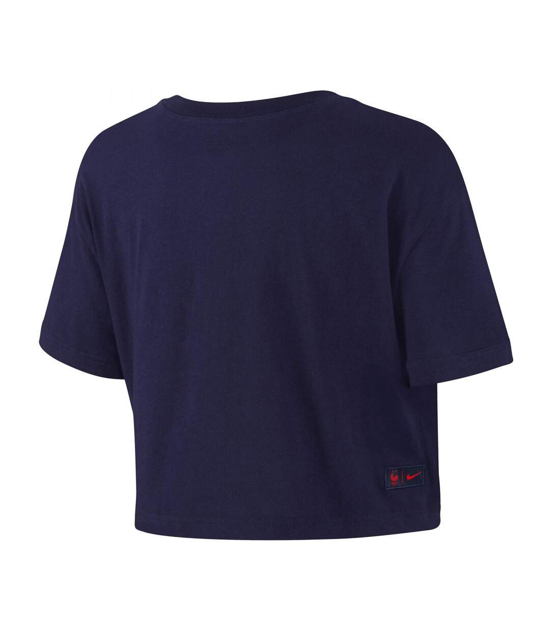 Equipe de France Crop Top Marine Femme Nike