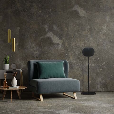 Koop Mountson Sonos Era 100 / 300 Adjustable Floor Stand Vloerstandaard | 5 Jaar Garantie Zwart