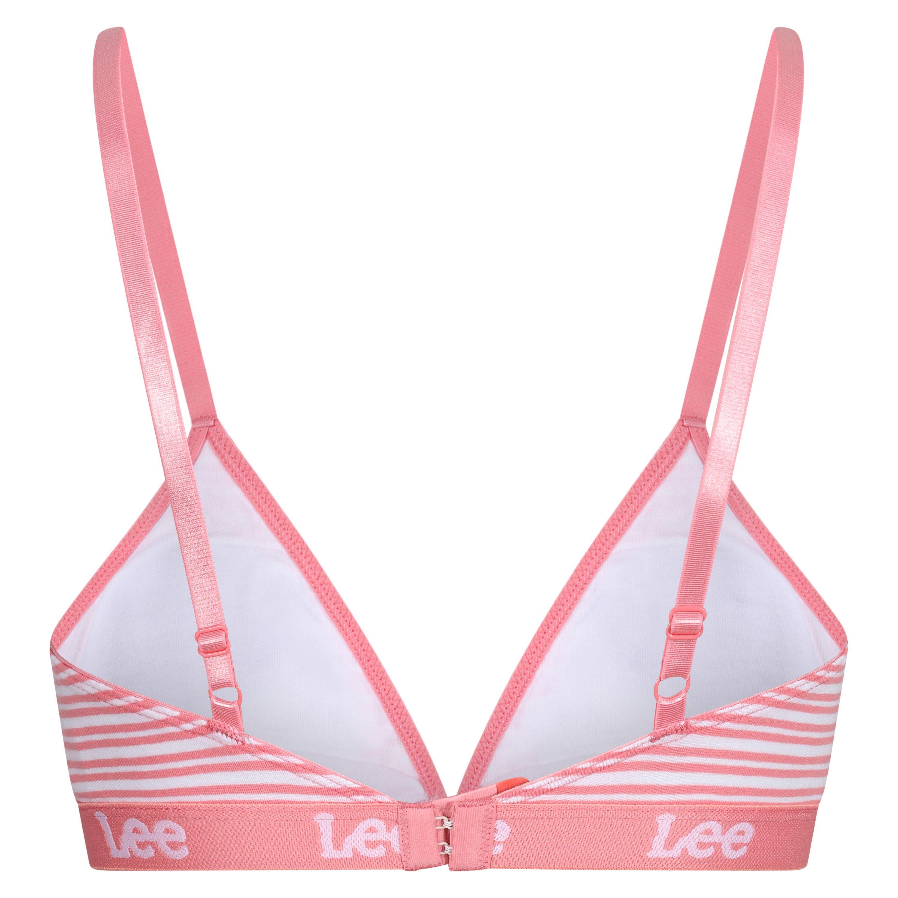 Lee Striped Logo Bralette