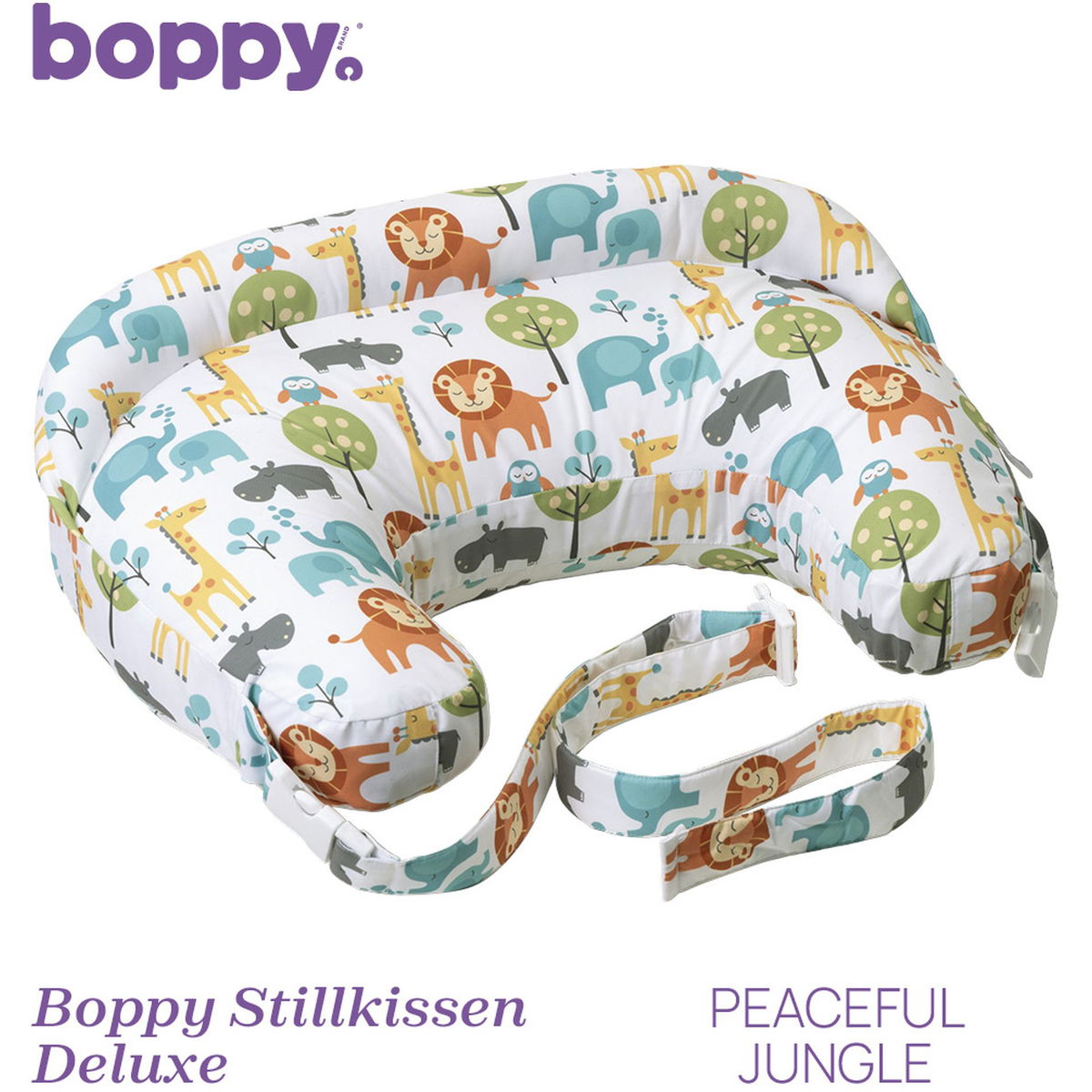 BoppyBoppy   Stillkissen Deluxe peaceful jungle