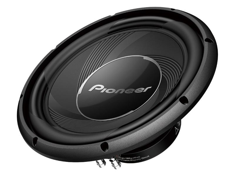 Pioneer Subwoofer GXT-3730B-SET Subwoofer-Set zur Erweiterung des Auto-Soundsystems