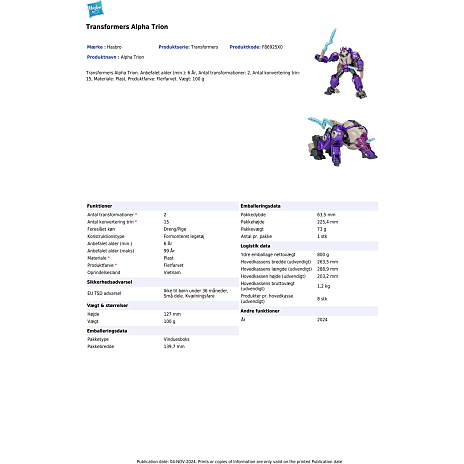 Transformers prime changer figur
