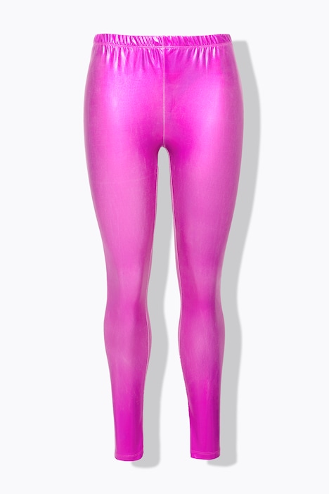 Leggings, Tight Fit, Metaillic-Optik