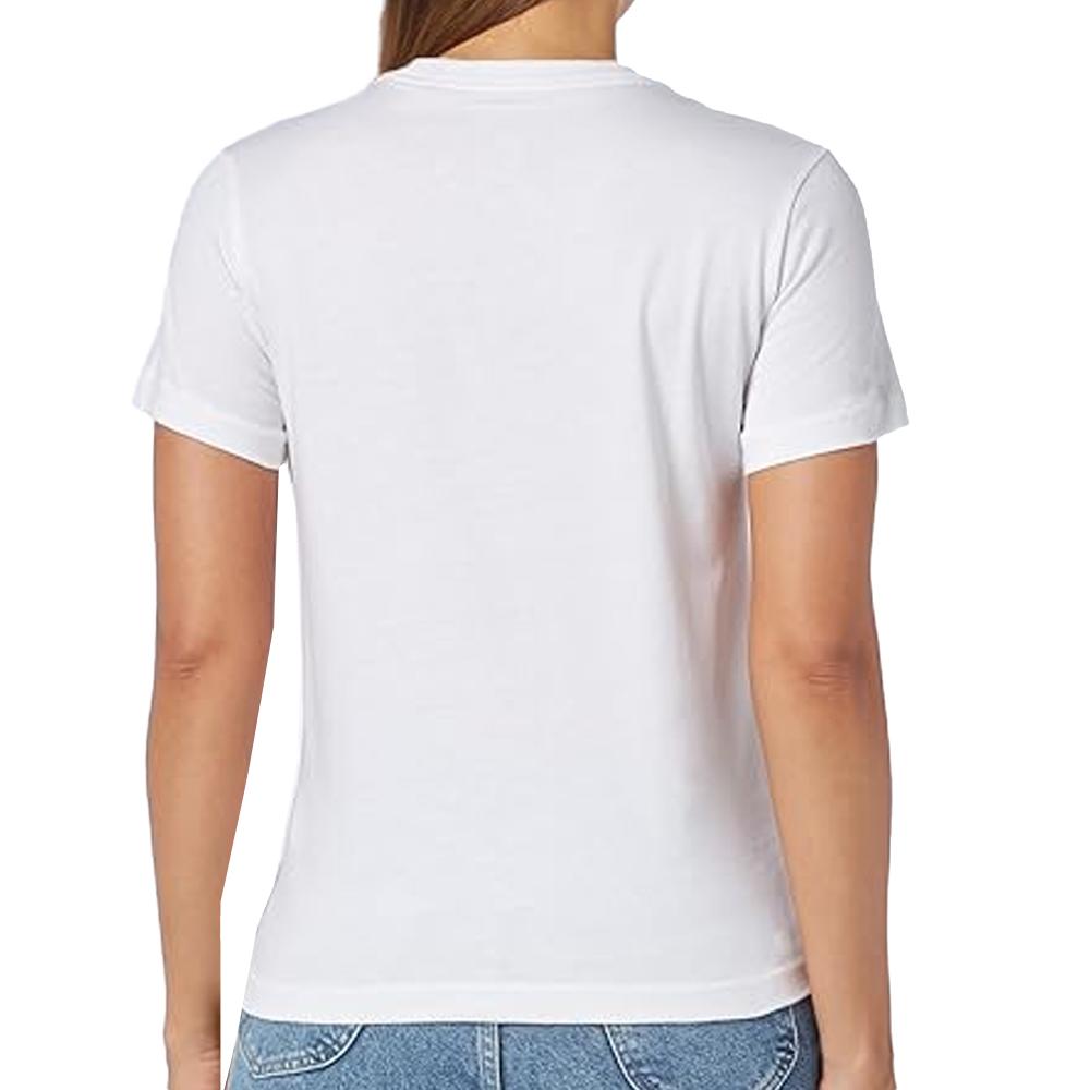 Nike T-shirt Blanc Fille Nike Script