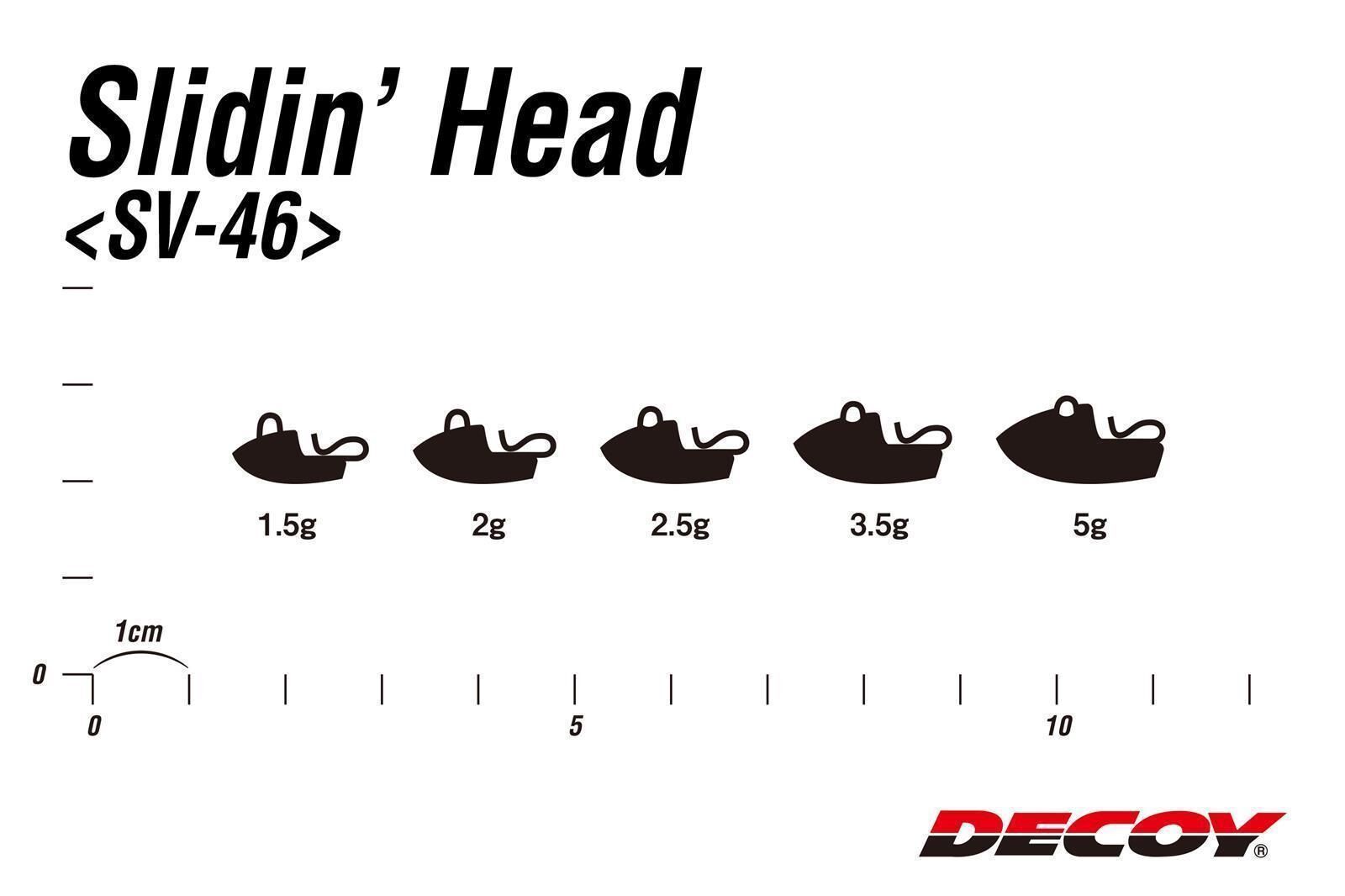 DECOY Slidin Head SV-46 ( 5.0g)