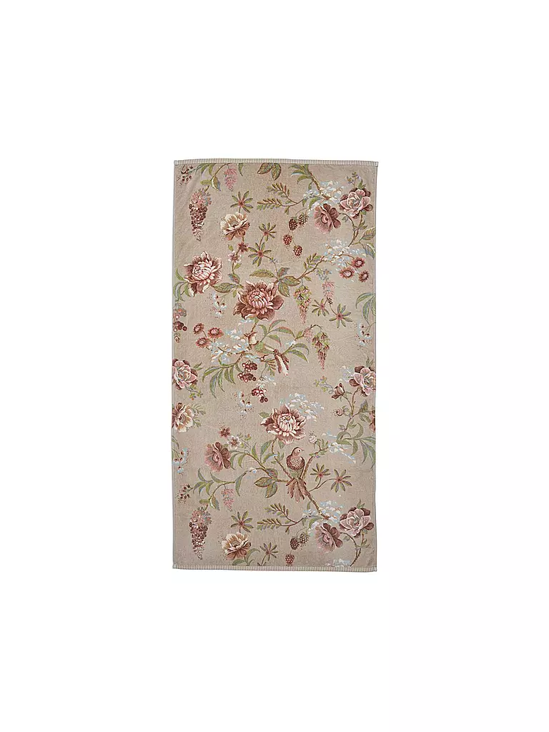 PIP STUDIO Duschtuch 70x140cm SECRET GARDEN Khaki hellbraun