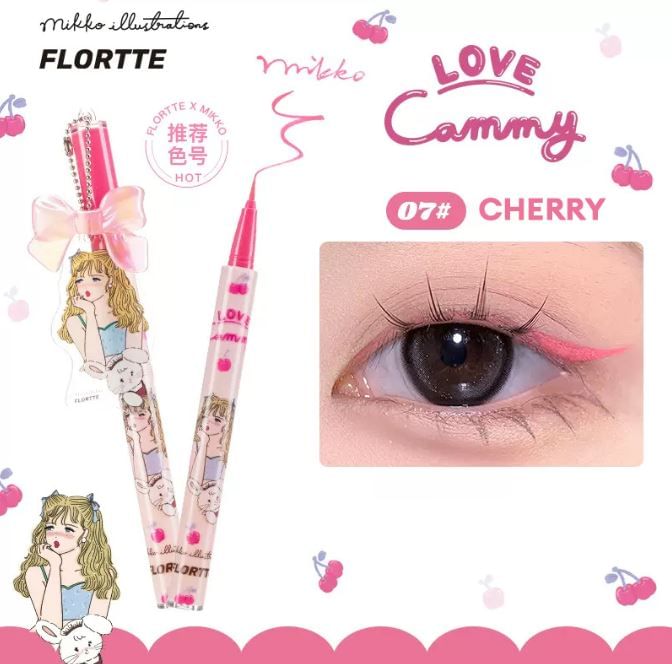 FLORTTE - SUMMER LIQUID EYELINER - 4 kleuren