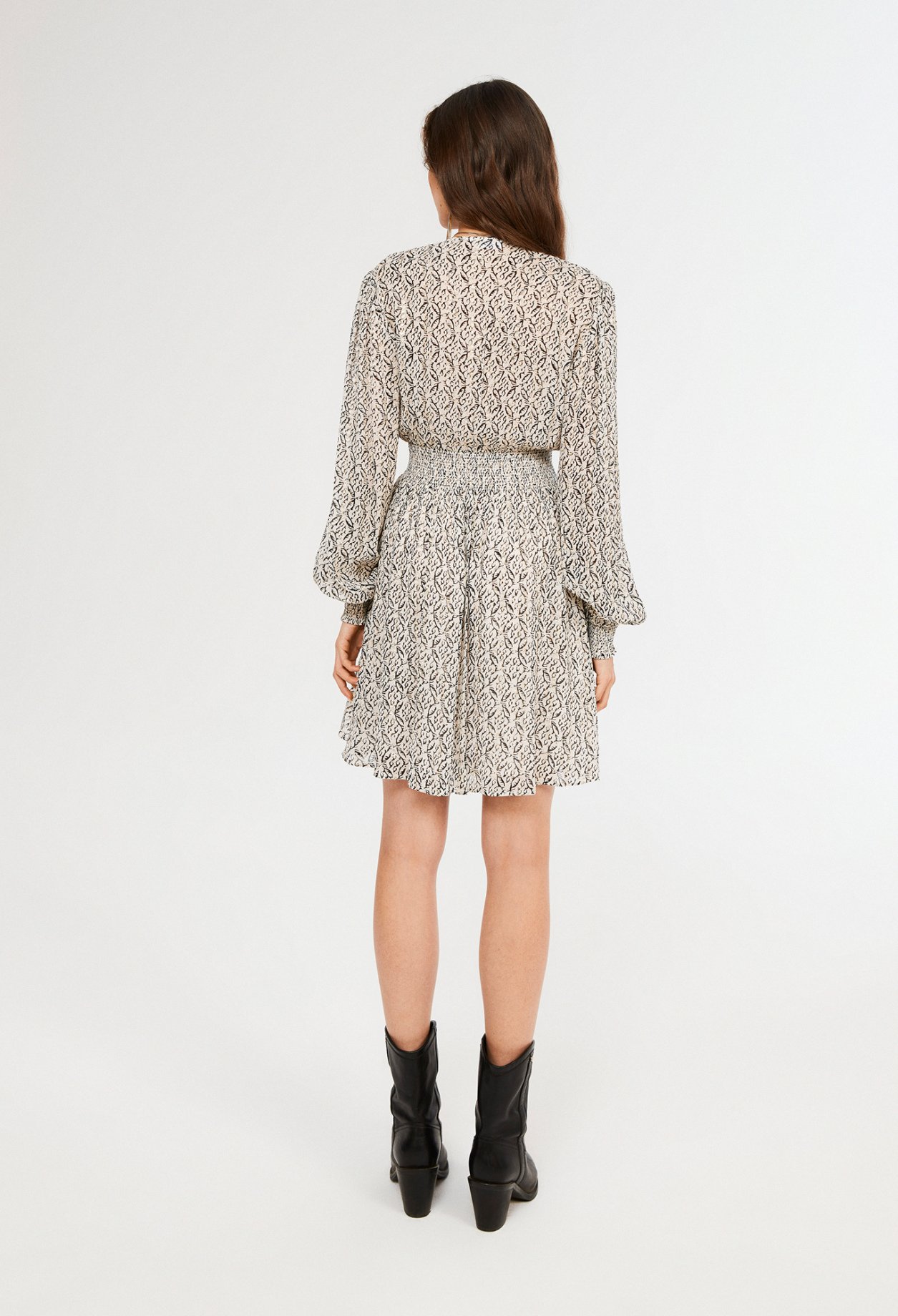 Robe en viscose responsable