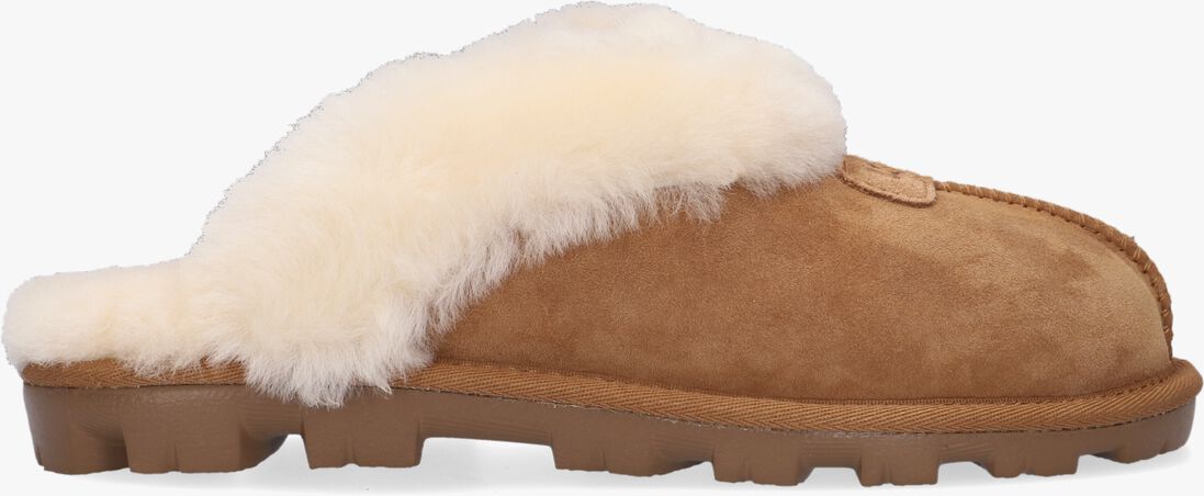 UGG cognac ugg pantoffels w coquette