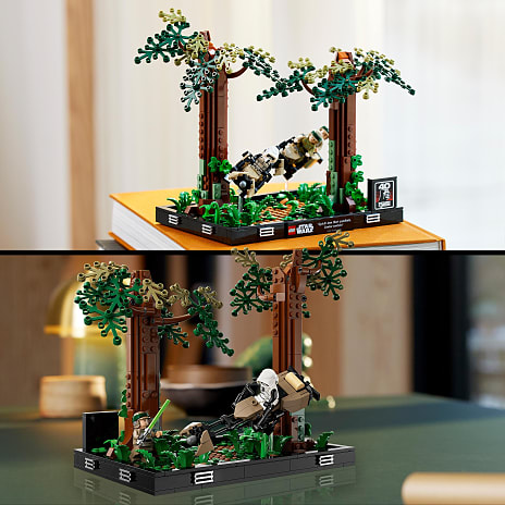 LEGO® Star Wars™ Diorama med speederjagt på Endor™ 75353