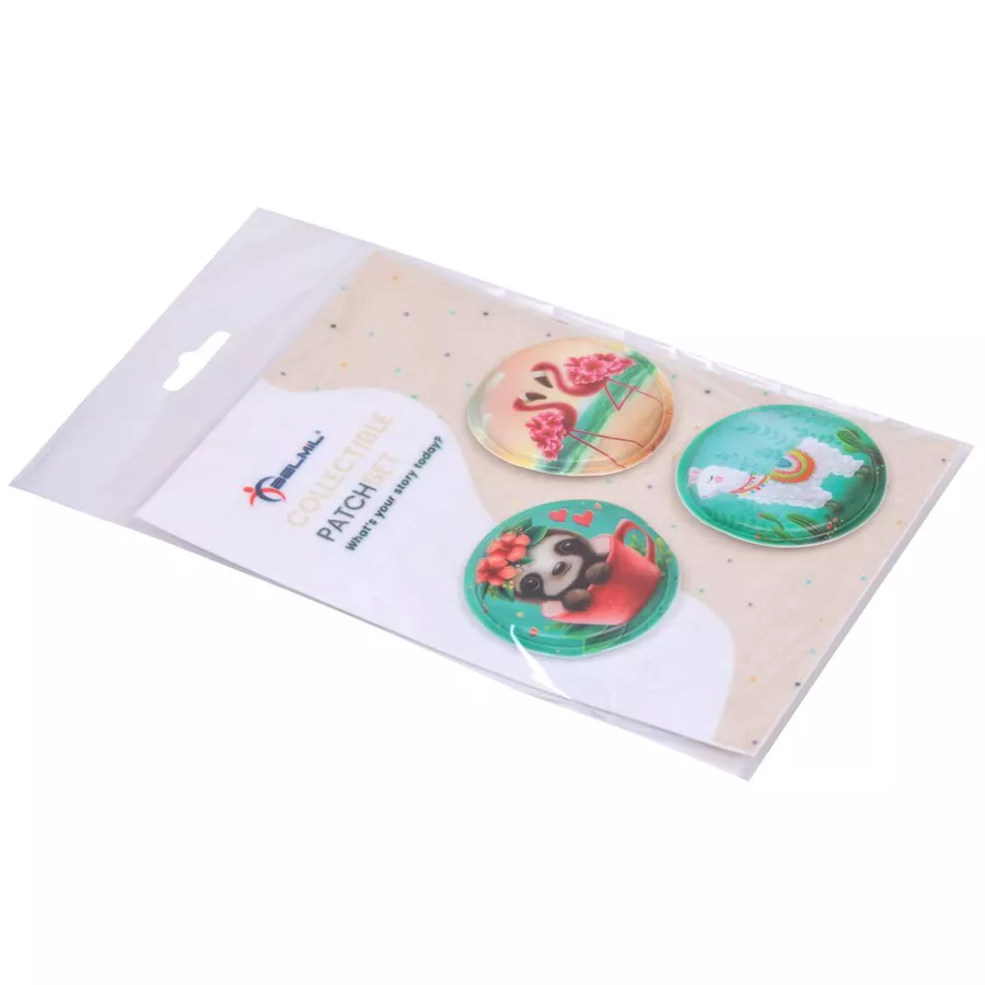 Belmil Patch Belmil Patches mit Klettverschluss Set 3-teilig Summer Love