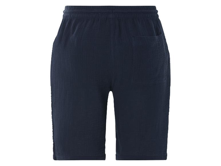 Korte mousseline heren broek