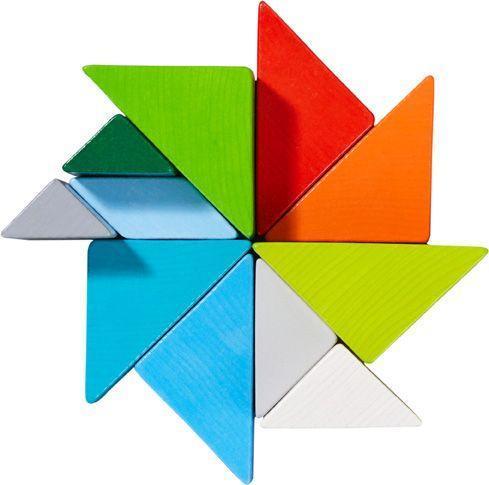 3D-Legespiel TANGRAM-WÜRFEL 21-teilig