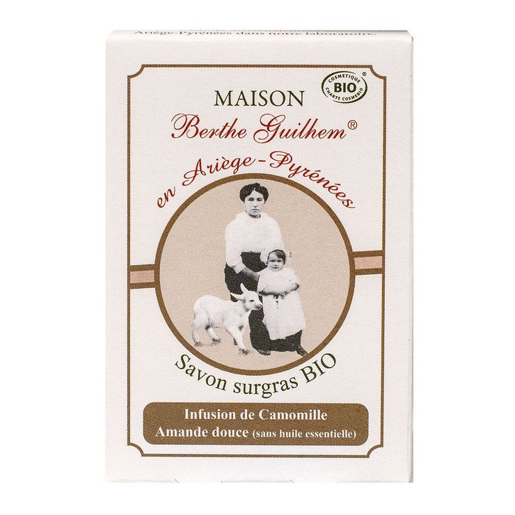 Savon surgras bio infusion camomille amande 100g