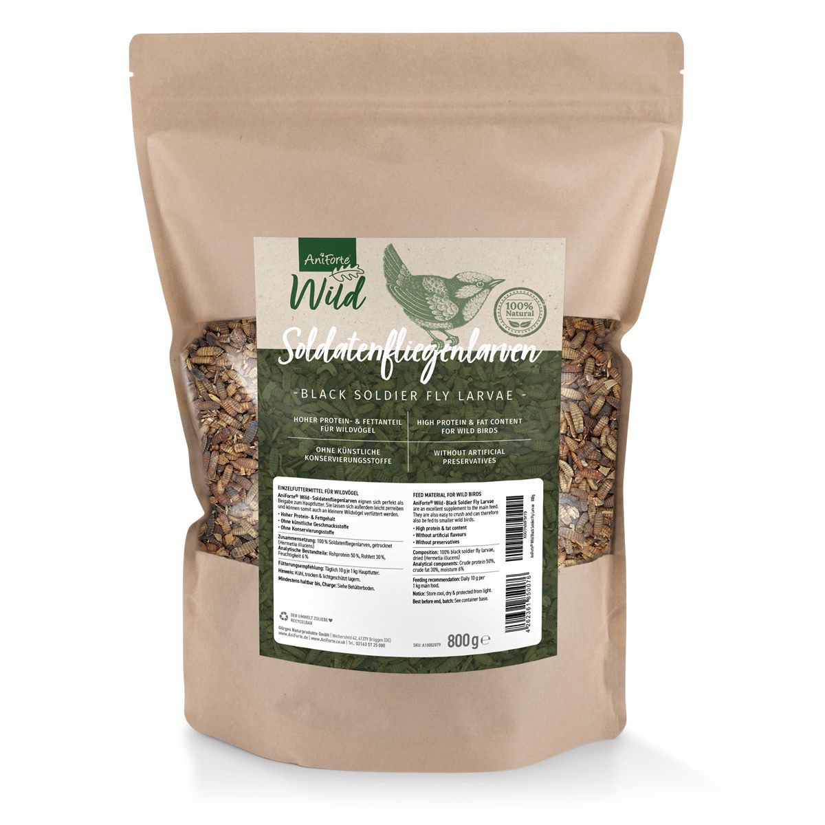 AniForte Wild Soldatenfliegenlarven