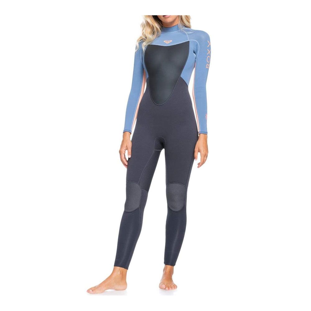 Roxy PROLOGUE BZ - Combinaison intégrale 4/3mm Femme cld blk/pderdgr/glow