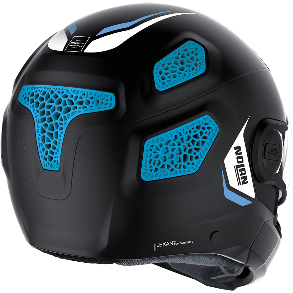 Nolan - Casque N30-4 TP Inception Noir Mat / Bleu