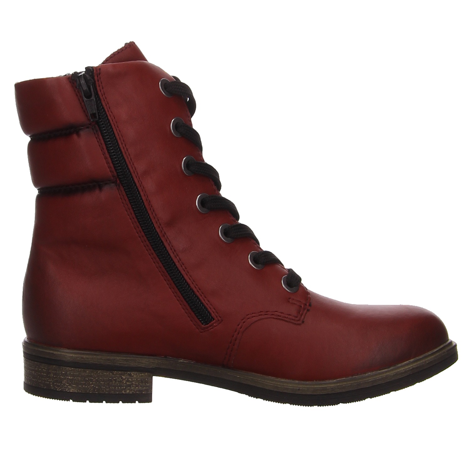 Rieker Schnürboots rot rot