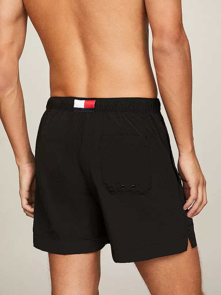 TOMMY HILFIGER Badeshorts  schwarz