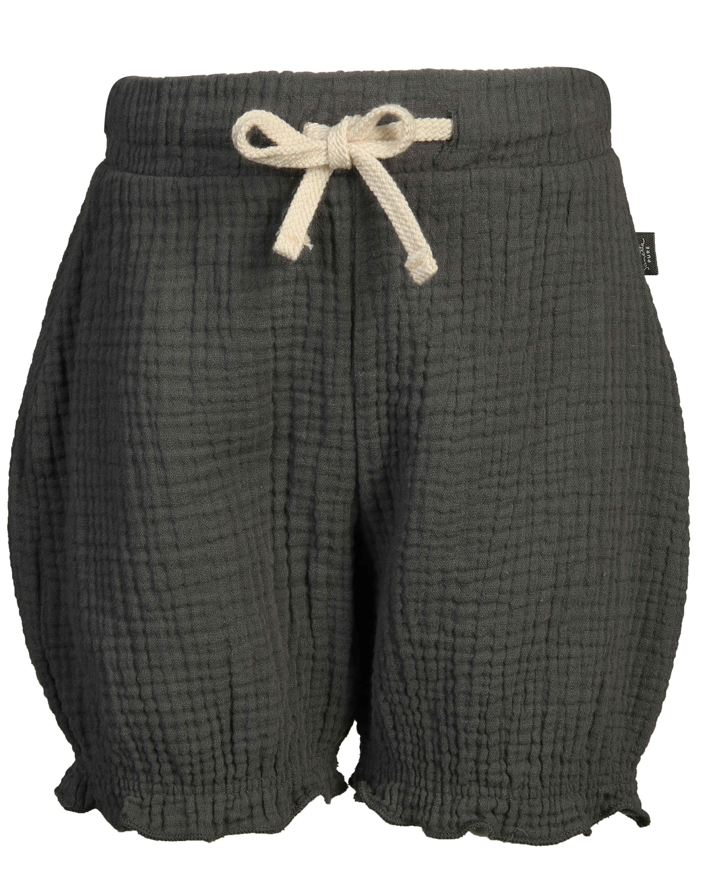 Musselin-Shorts PURE GIRLS in dusty grey