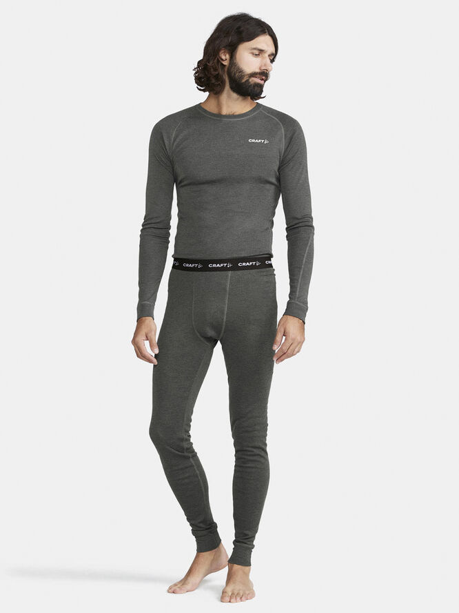 Craft Core Wool Merino baselayer Grå