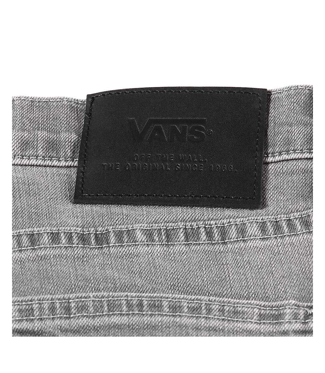Jean skinny gris homme VANS V76