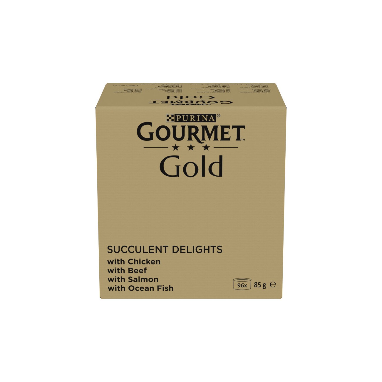 GOURMET Gold Saftig-feine Streifen Sorten-Mix 96x85g