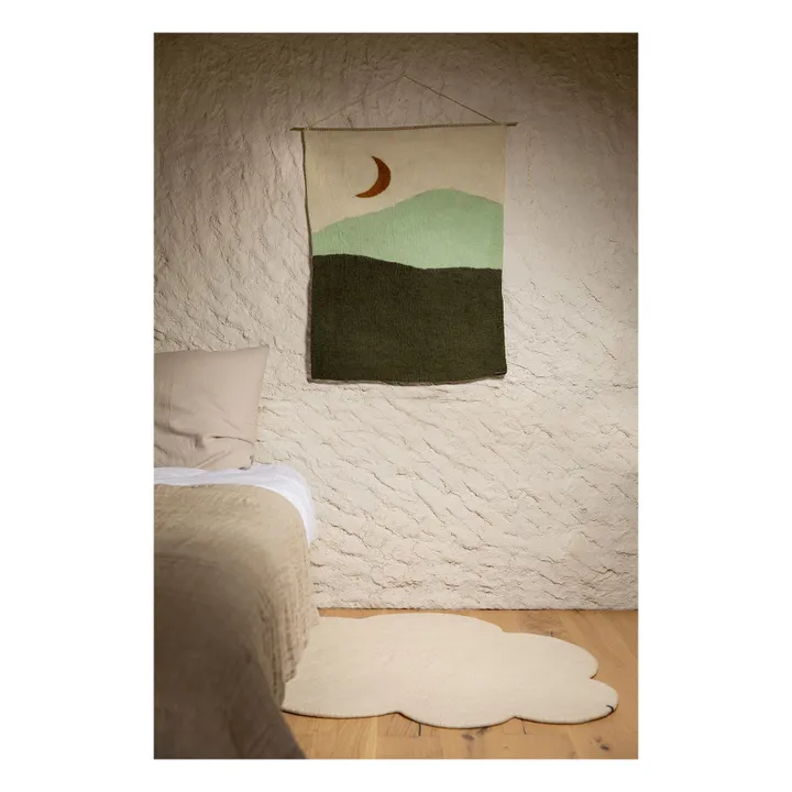 Muskhane Tenture murale Landscape - Midnight | Vert