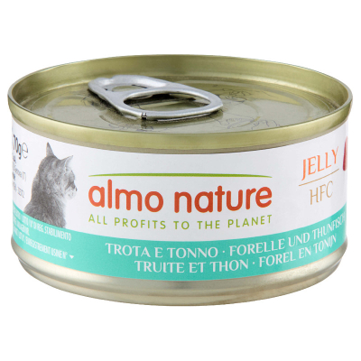Almo Nature HFC Jelly Forelle & Thunfisch Dose 70g