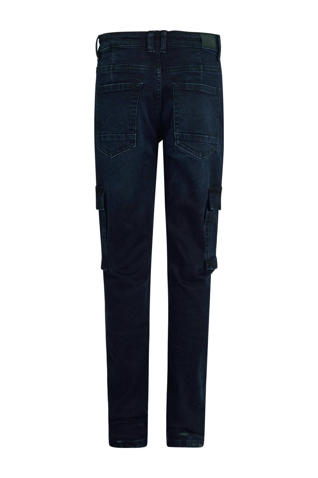 Shoeby regular fit cargo jeans blueblack