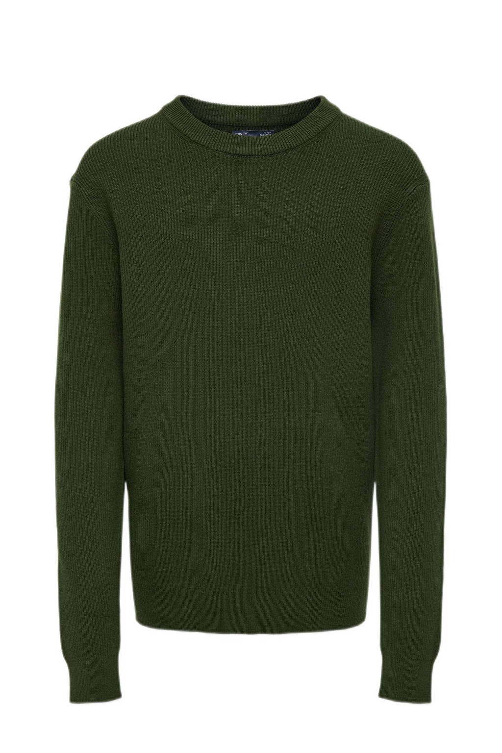 ONLY pullover donkergroen