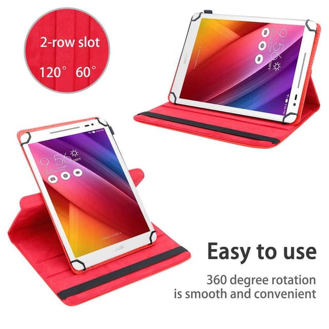 Asus ZenPad 8.0 (8.0 tomme) Pungetui Cover (Rød)