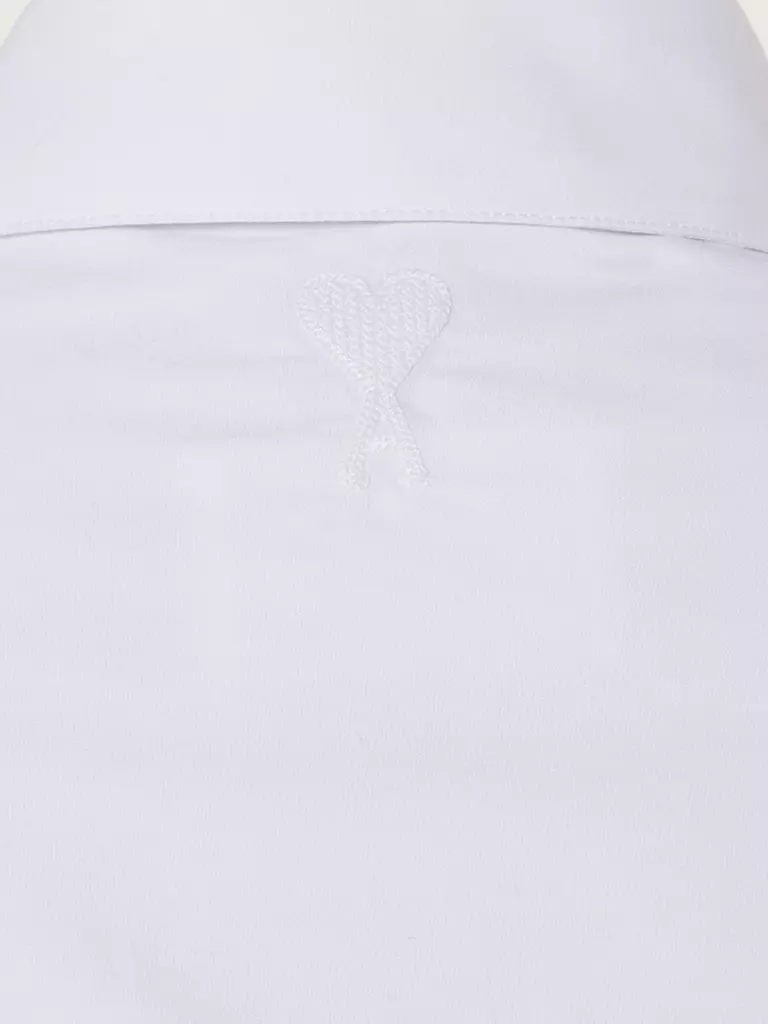 AMI PARIS Hemd Regular Fit weiss