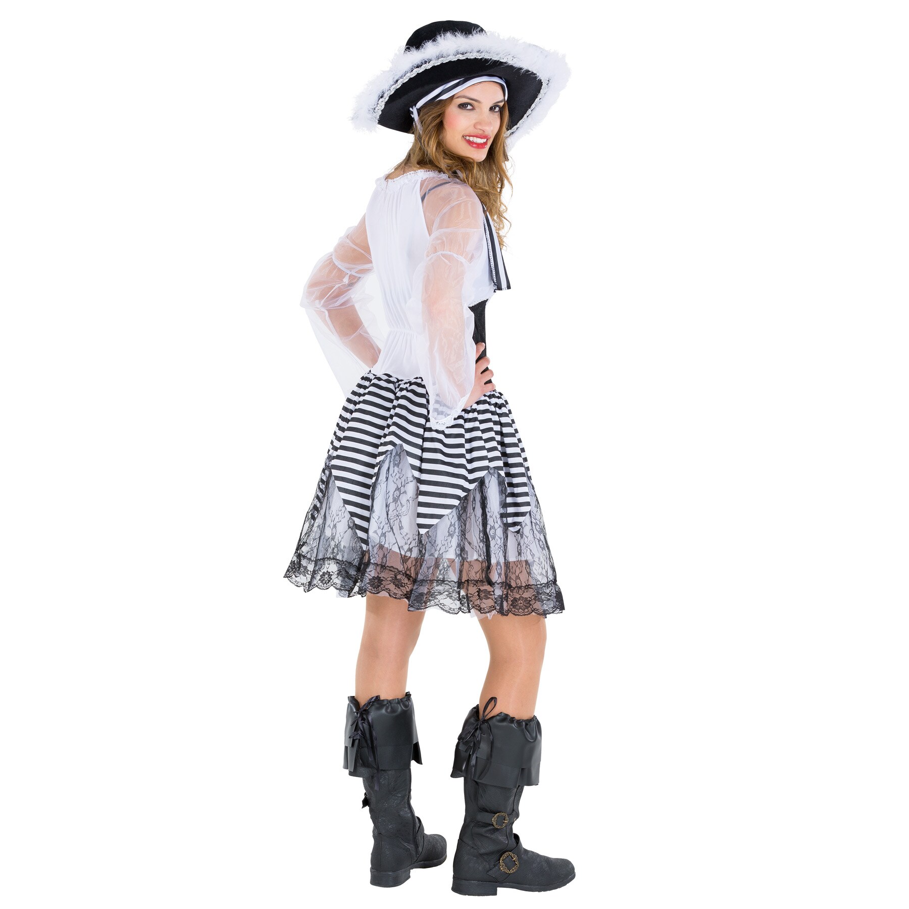 tectake® Frauenkostüm Piratenbraut Claire