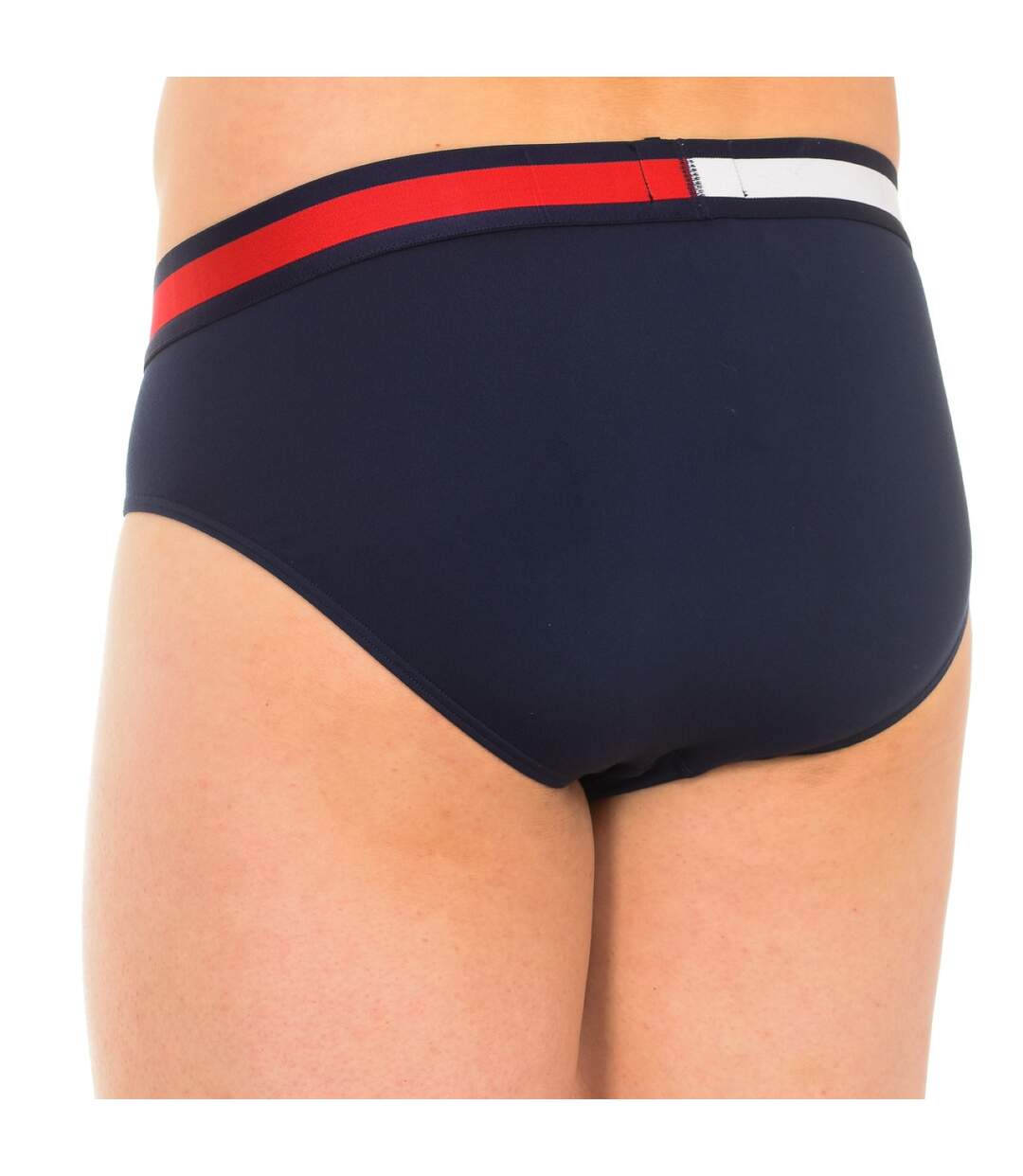 Men's breathable fabric brief with anatomical front UM0UM01377