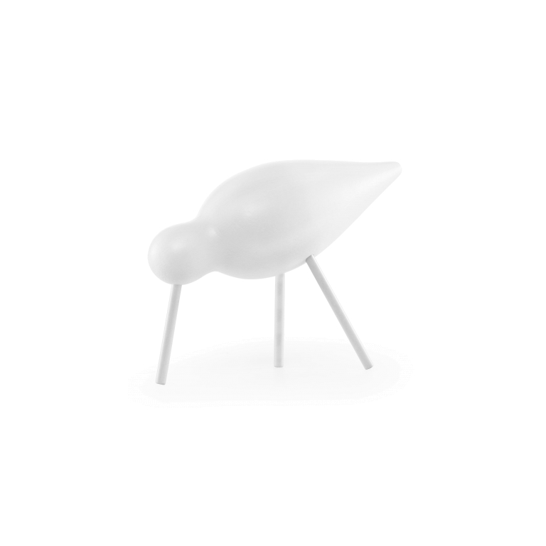 Normann Copenhagen Shorebird vogel decoratie medium zwart