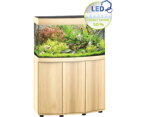 JUWEL Vision 180 SBX aquariumcombinatie met ledverlichting, filter, verwarming en lichthouten kast