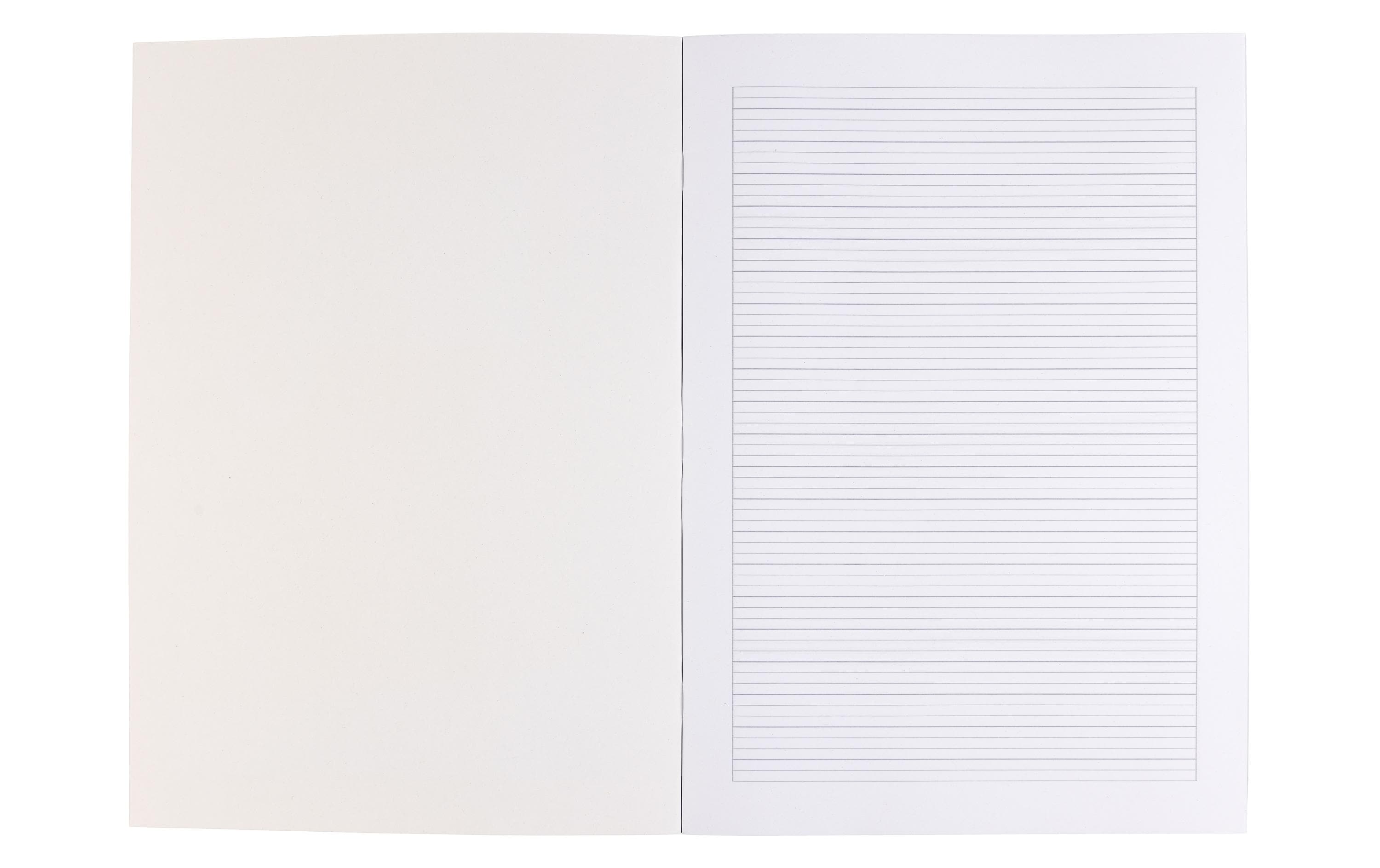 Schulheft FSC A4, Liniert, Orange, 10 StückSchulheft im Format A4