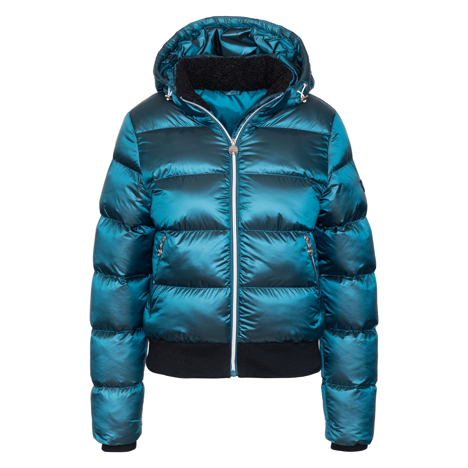 RIDE now Stepp-Bomberjacke - shaded teal - XXL