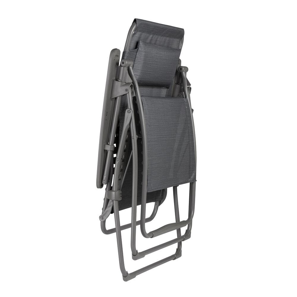 Zero-Gravity-Relaxliege - XL Futura XL Batyline® Duo Grau Obsidian