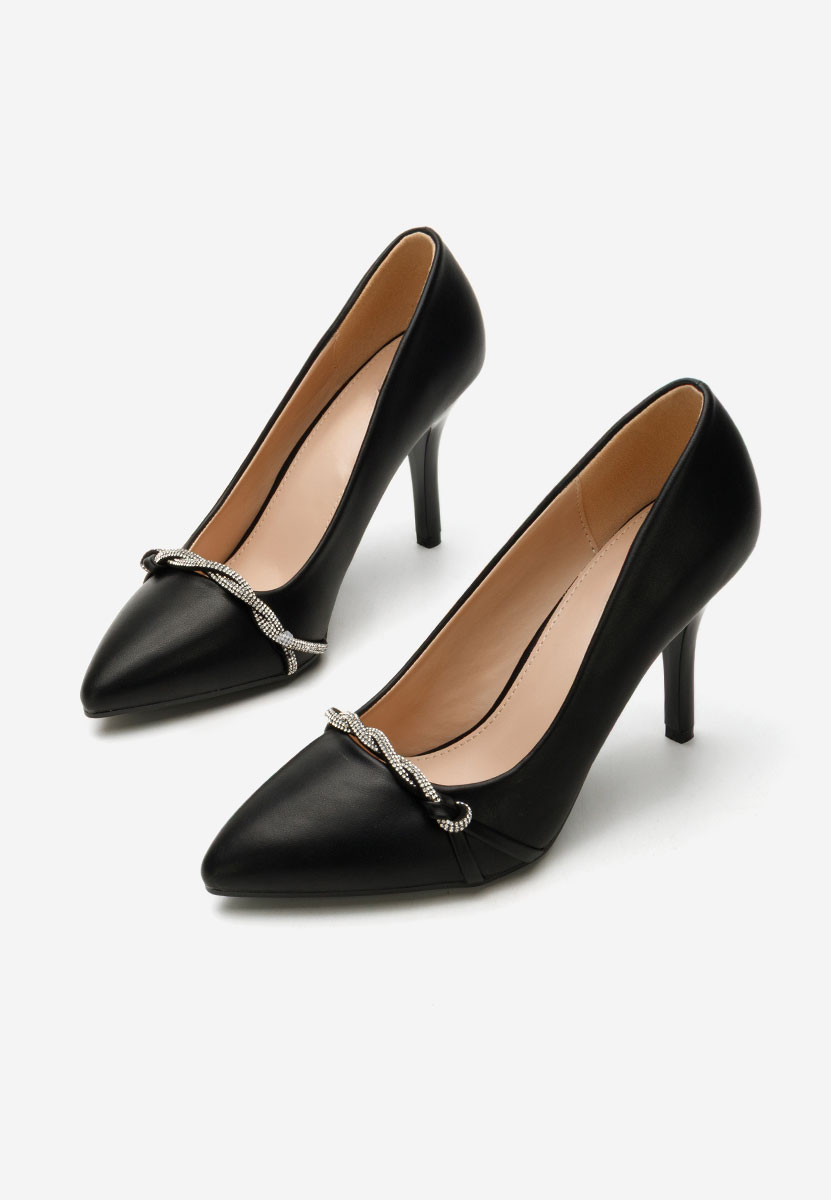 Chaussures stiletto noirs Korinna