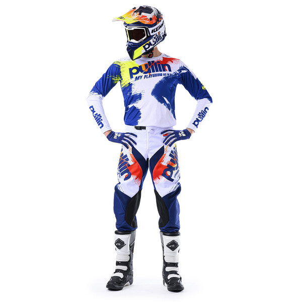 pull-in - Pantalon Trash - 2024 Blanc / Navy / Jaune / Rouge