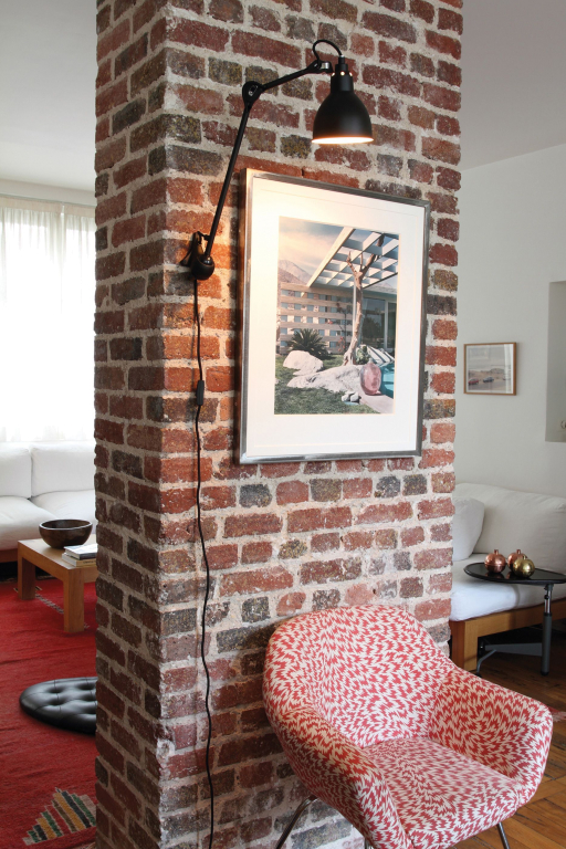 DCW éditions Lampe Gras N222 wandlamp zwart met koper