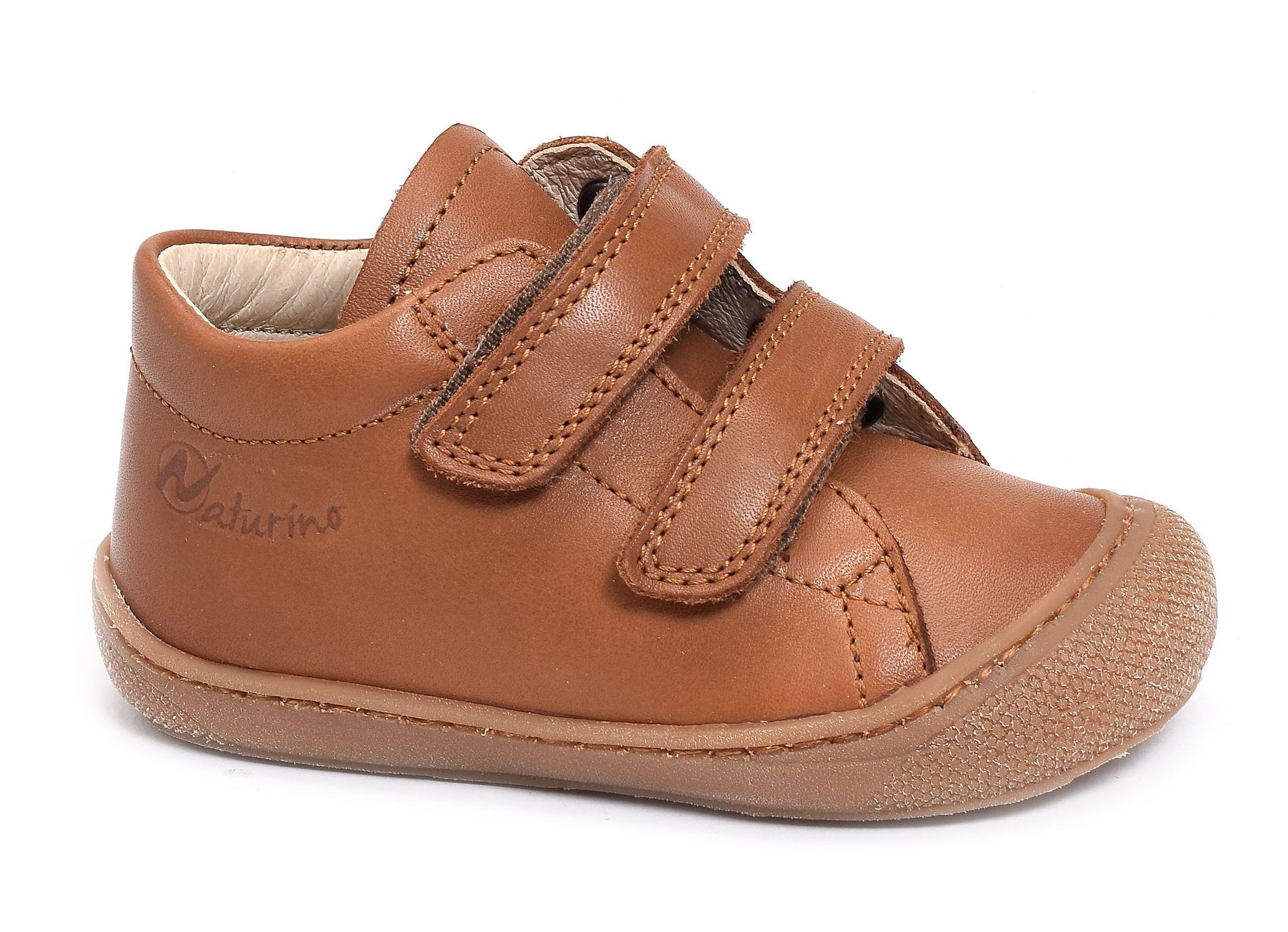 Cocoon velcro boy classic cognac