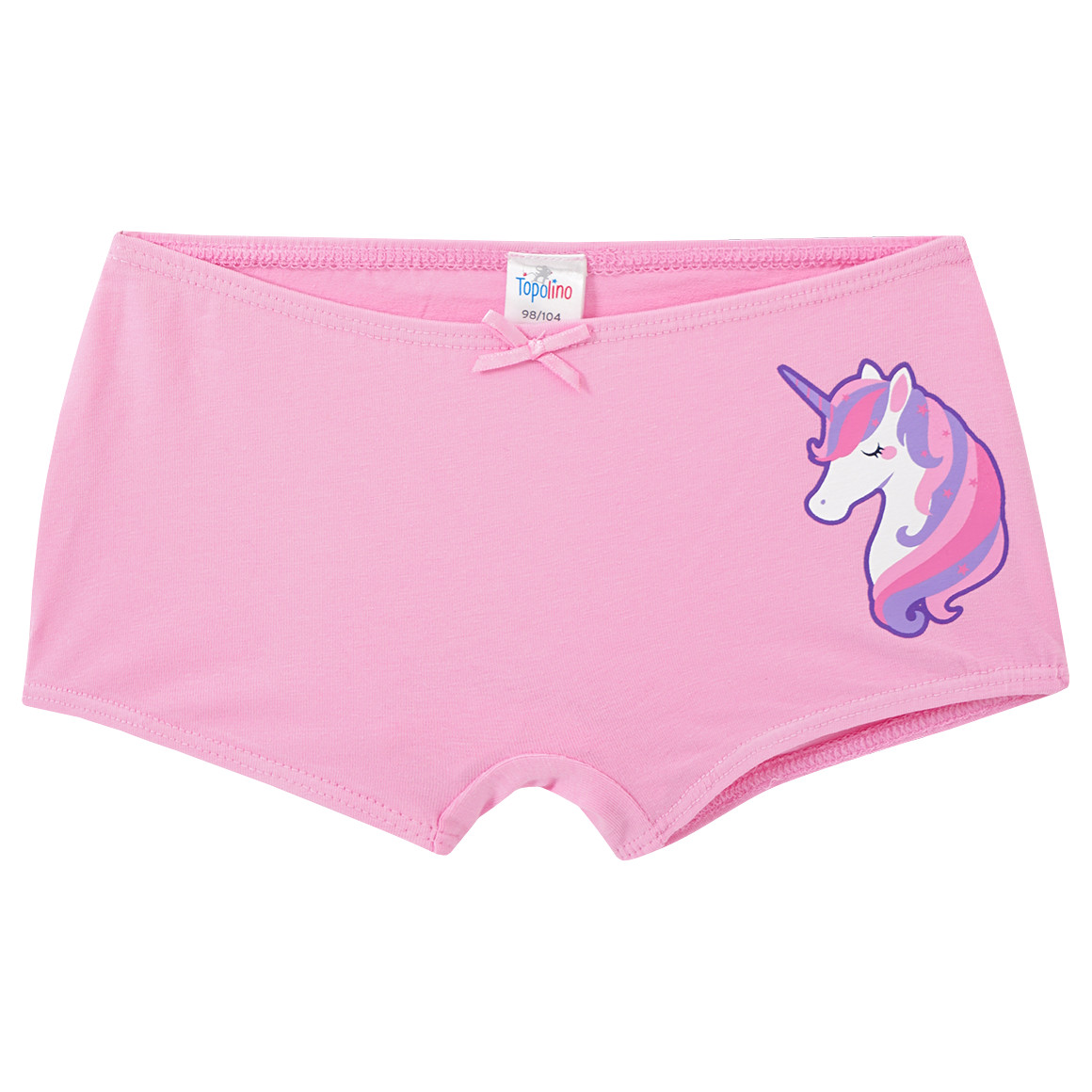 Topolino 5 Mädchen Pantys in verschiedenen Dessins helllila / rosa