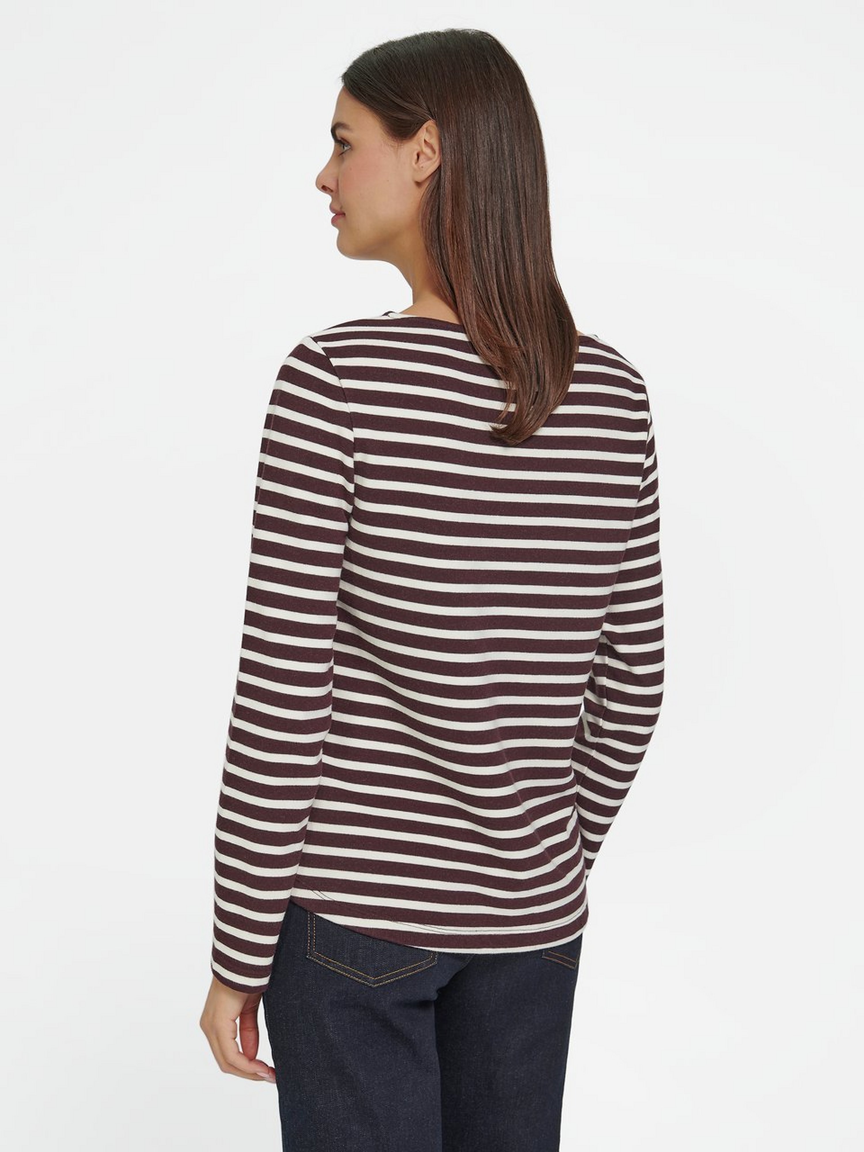 Ringel-Shirt mit Rundhals-Ausschnitt