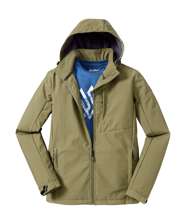 Killtec Softshelljacke »KOS 103 MN SFTSHLL JCKT« Atmungsaktive, wind- und wasserabweisende Softshelljacke, PFAS-frei