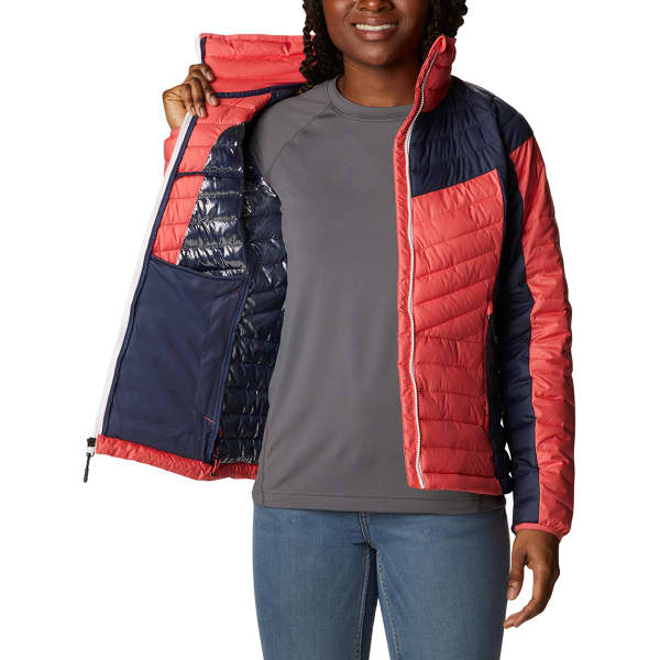 Doudoune randonnée COLUMBIA POWDER LITE BLOCKED II BLUSH PINK NOCTURNA